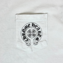 Load image into Gallery viewer, early 2000s chrome hearts horseshoe cemetery cross tee