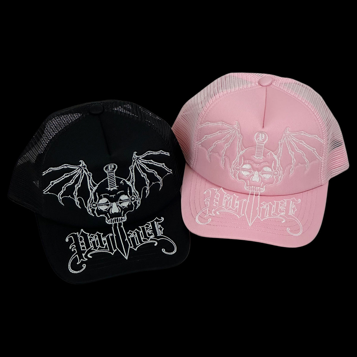 2025 palace evil trucker hat – change clothes