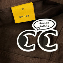 Load image into Gallery viewer, rhude denim jeans brown