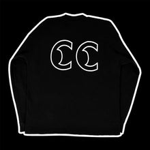 Load image into Gallery viewer, cc flames heavyweight waffle knit thermal