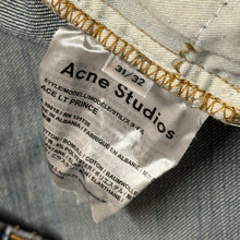 Load image into Gallery viewer, acne studios indigo wash skinny denim jeans