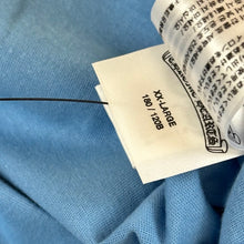 Load image into Gallery viewer, chrome hearts art basel miami horseshoe tee light blue