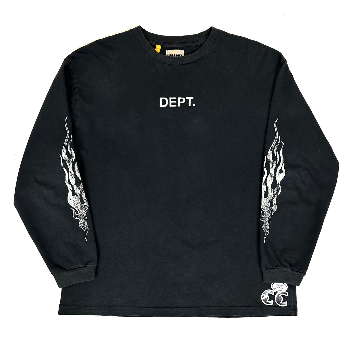 2021 gallery dept flames long sleeve top – change clothes