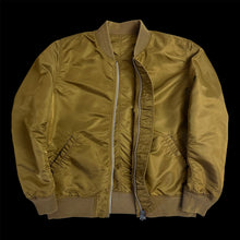 Load image into Gallery viewer, 2014 supreme blood chit reversible ma-1 satin bomber jacket