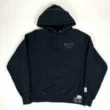 Load image into Gallery viewer, gallery dept logo hoodie washed black