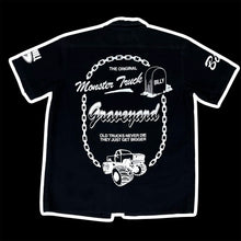 Load image into Gallery viewer, 2023 billy hill "misprinted" trucks canvas work shirt