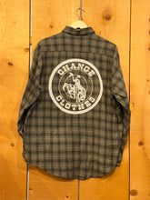 Load image into Gallery viewer, cc 1:1 vintage old town badge logo flannel
