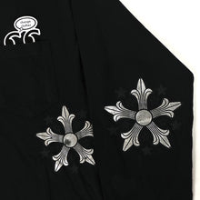 Load image into Gallery viewer, 2000s chrome hearts silver stars longsleeve