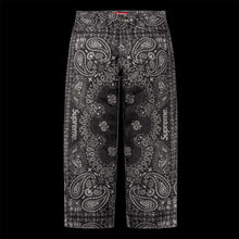 Load image into Gallery viewer, 2025 supreme bandana jacquard baggy jean
