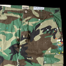 Load image into Gallery viewer, gallery dept la camo flare pants woodland