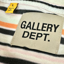Load image into Gallery viewer, 2023 gallery dept nelson striped tee