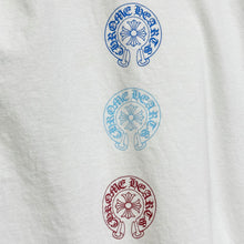 Load image into Gallery viewer, 2022 chrome hearts multicolor horseshoe pocket tee