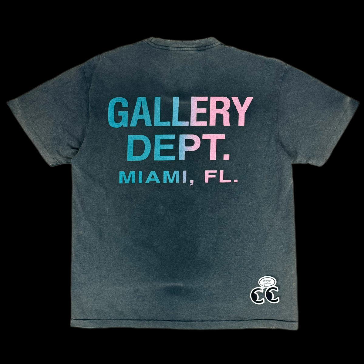 （US発）GALLERY DEPT. マイアミ ボードウォークTシャツ 2023 gallery dept miami boardwalk tee – change clothes