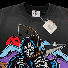 Load image into Gallery viewer, 2022 warren lotas arrow man distressed tee