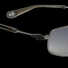 Load image into Gallery viewer, vintage 2000s chrome hearts boned sunglasses