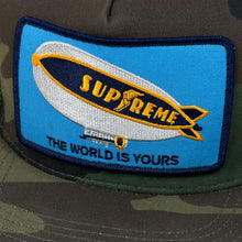Load image into Gallery viewer, 2012 supreme blimp trucker hat camo