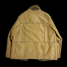 Load image into Gallery viewer, 2019 supreme faux suede leopard reversible coat