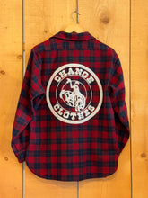 Load image into Gallery viewer, cc 1:1 vintage old town badge logo flannel