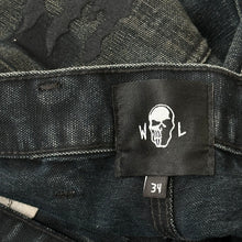 Load image into Gallery viewer, warren lotas 8481 barbed wire carhartt double knees black