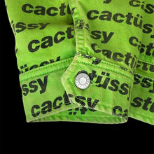 Load image into Gallery viewer, 2021 cpfm // stussy denim jean jacket green