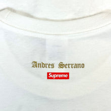 Load image into Gallery viewer, 2017 supreme piss christ tee white