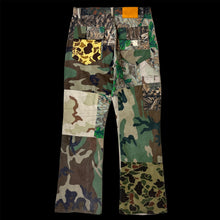 Load image into Gallery viewer, 2023 gallery dept fatigued pappy painter camo pants