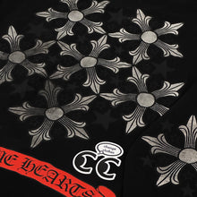 Load image into Gallery viewer, 2000s chrome hearts silver stars longsleeve