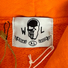 Load image into Gallery viewer, 2023 warren lotas night at the butcher hoodie orange