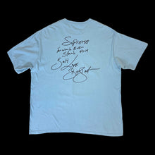 Load image into Gallery viewer, 2019 supreme buju banton tee light blue