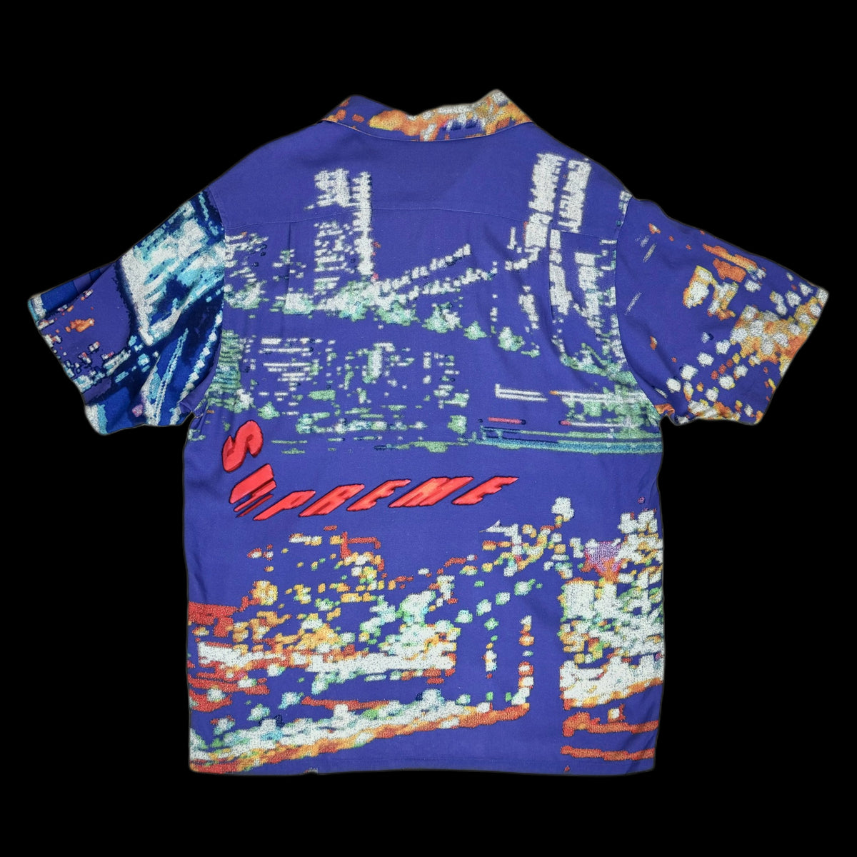 2020 supreme city lights rayon purple – change clothes
