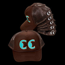 Load image into Gallery viewer, cc eyes logo trucker hat