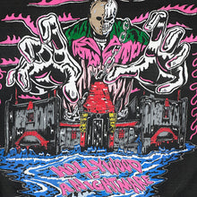 Load image into Gallery viewer, warren lotas hollywood nightmare hoodie faded black