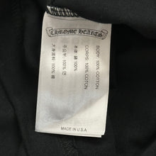 Load image into Gallery viewer, chrome hearts 1988 long sleeve tee black blue logos