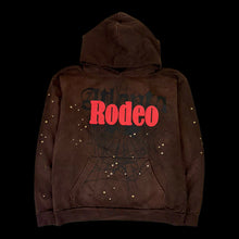 Load image into Gallery viewer, 2024 cactus jack // spider days before rodeo hoodie brown