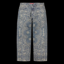 Load image into Gallery viewer, 2025 supreme bandana jacquard baggy jean