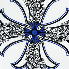 Load image into Gallery viewer, late 2000s chrome hearts blue cross l/s tee