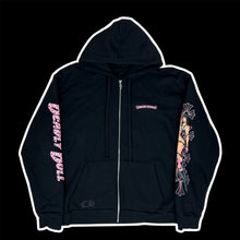 Load image into Gallery viewer, chrome hearts deadly doll zip up hoodie