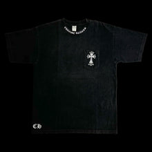 Load image into Gallery viewer, 2000s chrome hearts double cross red outline tee