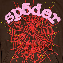 Load image into Gallery viewer, 2023 spider classic websuit hoodie brown