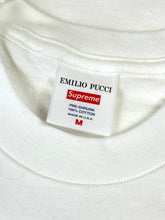 Load image into Gallery viewer, 2021 supreme // emilio pucci box logo tee blue