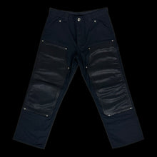 Load image into Gallery viewer, 2024 chrome hearts leather double knee nylon work pants