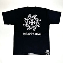 Load image into Gallery viewer, 2000s chrome hearts honolulu sunshine tee black