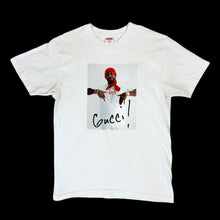Load image into Gallery viewer, 2016 supreme gucci mane photo tee white