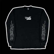 Load image into Gallery viewer, cc flames heavyweight waffle knit thermal