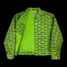 Load image into Gallery viewer, 2021 cpfm // stussy denim jean jacket green