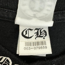 Load image into Gallery viewer, 2000s chrome hearts double cross red outline tee