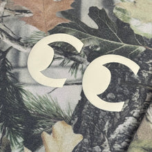 Load image into Gallery viewer, cc forrealtree camo eyes puff print hoodie