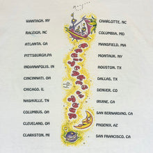Load image into Gallery viewer, 1994 jimmy buffett fruitcakes on tour tee