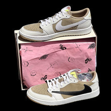 Load image into Gallery viewer, 2023 travis scott // jordan 1 low golf olive