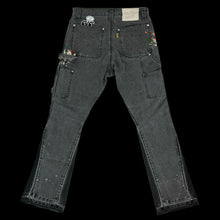 Load image into Gallery viewer, gallery dept carpenter flare pants charcoal